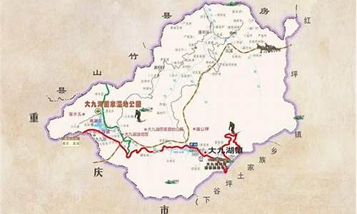 神农架旅游景点分布图最新消息今天_神农架旅游景点分布图最新消息今天天气